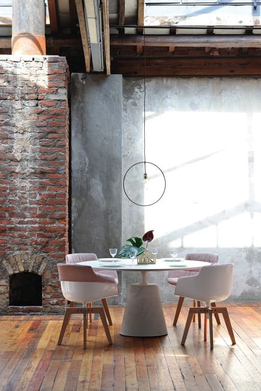 MDF Italia Rock table tafel wit 120