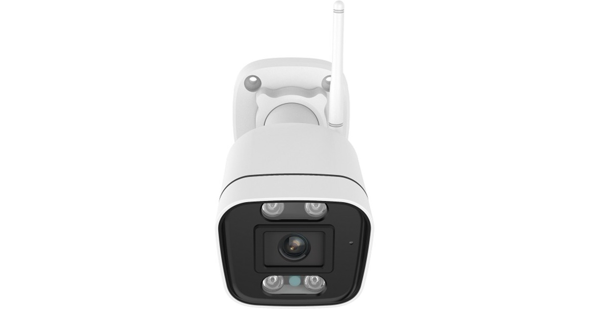 FoscamV5P, 3K/5MP Dual-Band WiFi camera met geluid- en lichtalarm  (Wit)