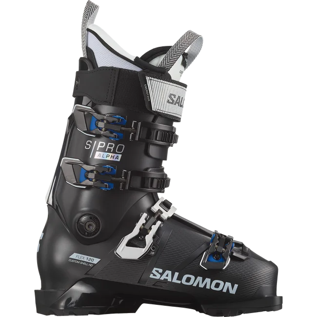 S/PRO ALPHA 120 EXPERT LINE  Chaussures de ski de piste homme Black/White/RaceBlue