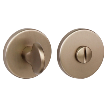 KARWEI vrij-bezet rozet rond brons (aluminium)
