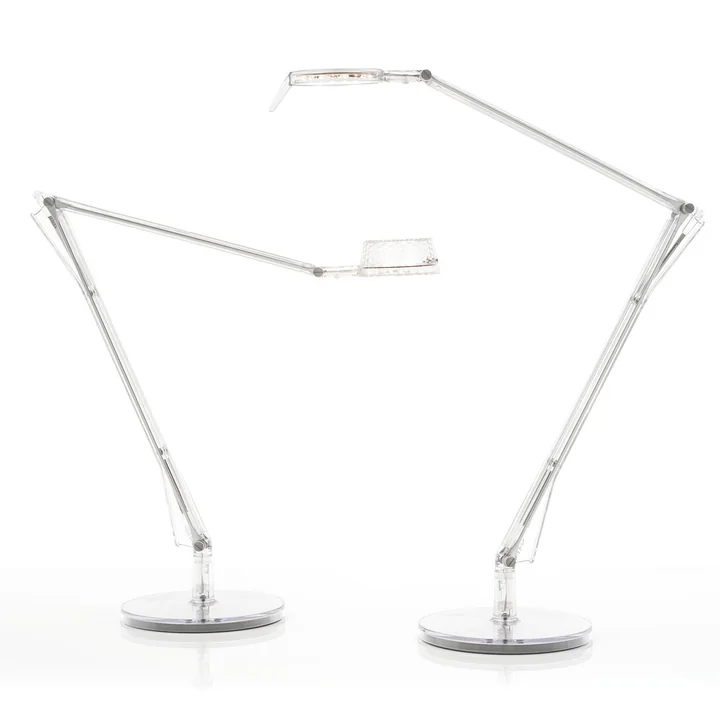 Kartell - Aledin Schreibtischleuchte Dec LED, transparent
