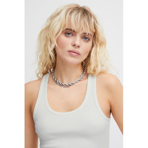 Ichi Jersey Top, White, XXL