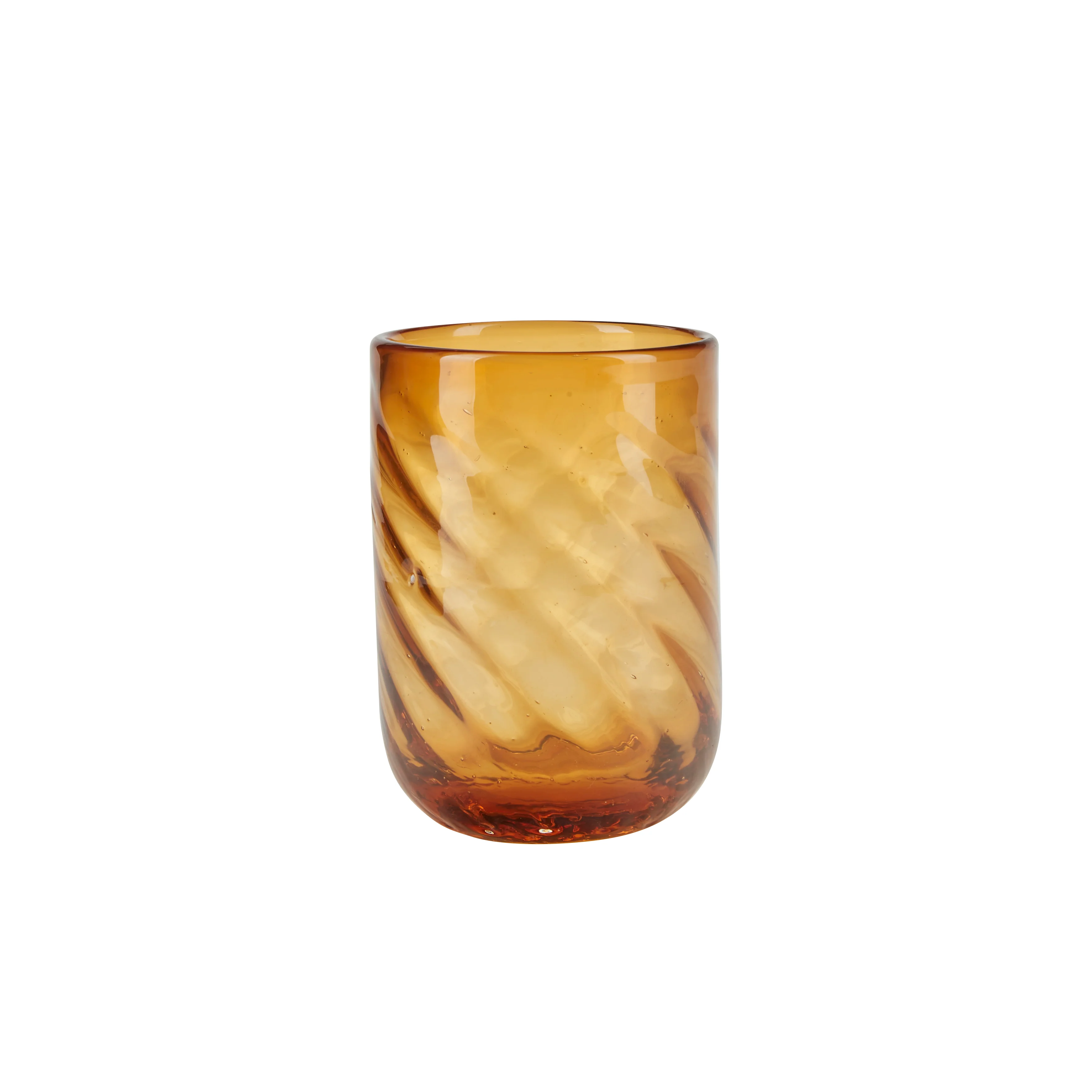 Bahne Interior  Twist vandglas - Amber