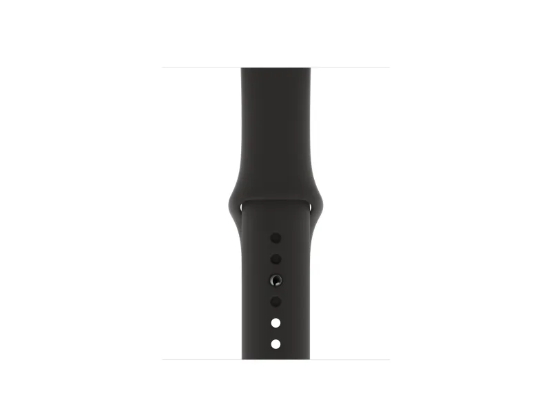 [OUTLET] - Apple Watch Series 5 (GPS   Cellular) - 40 mm - rumgråt aluminium - smart ur med sportsbånd - fluoroelastomer - sort - båndstørrelse 130-200 mm - S/M/L - 32 GB - Wi-Fi, Bluetooth - 4G - 30.8 g
