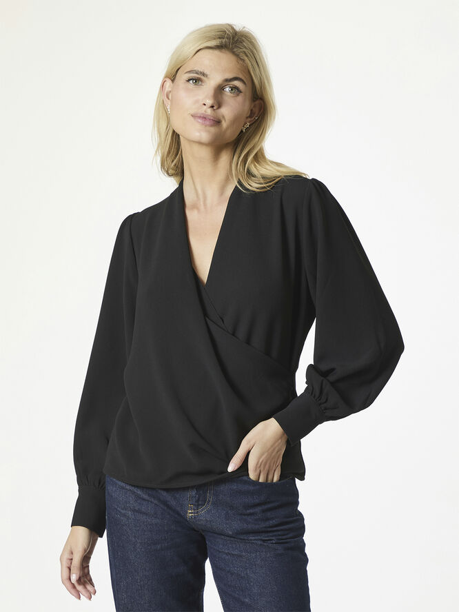 Neo Noir Vildra Blouse Black