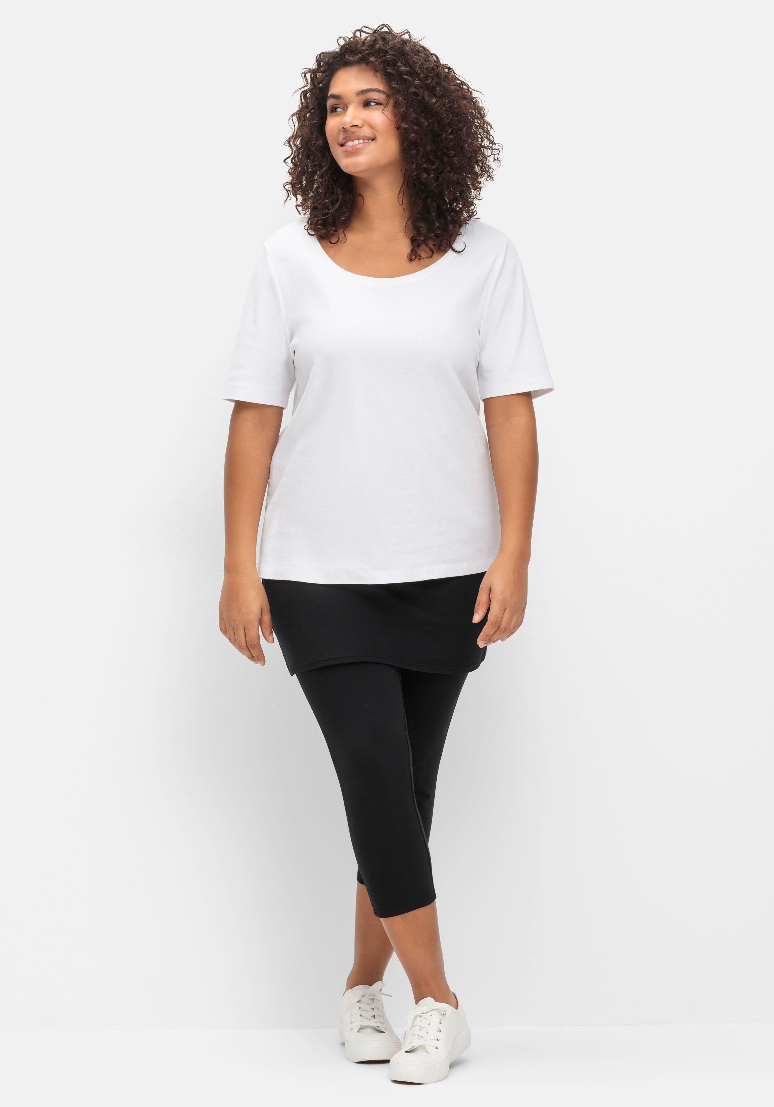 Leggings mit angesetztem Minirock