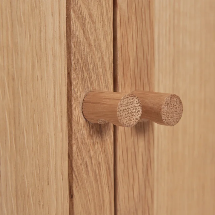 Hübsch Interior - Dash Konsole, H 90 cm, Eiche