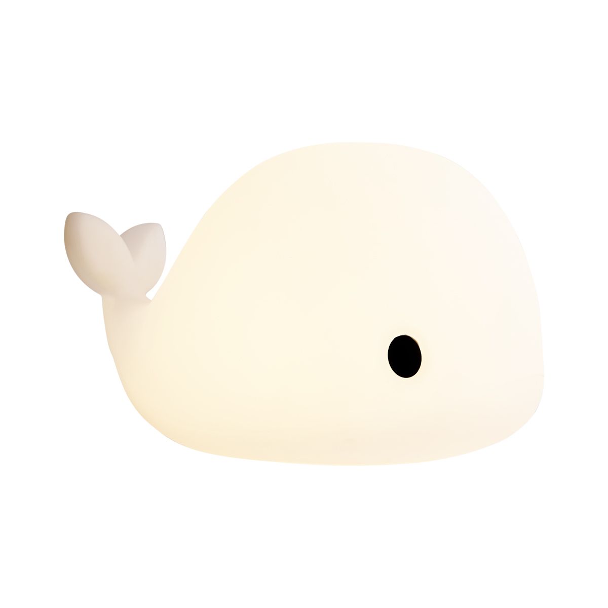 Tafellamp wit 50cm incl. LED dimbaar IP54 oplaadbaar - Baby Whale