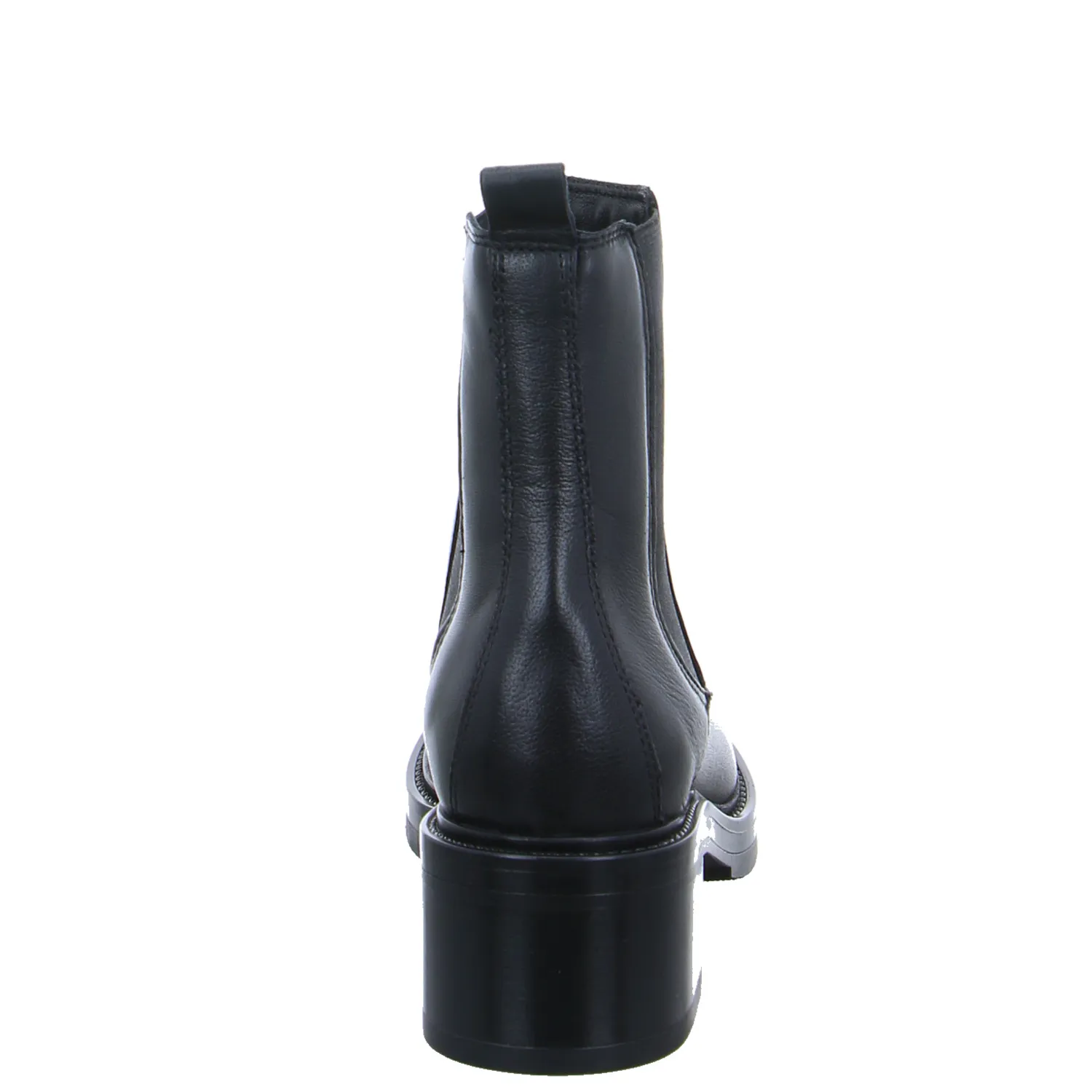 MJUS Stiefelette Schwarz Leder