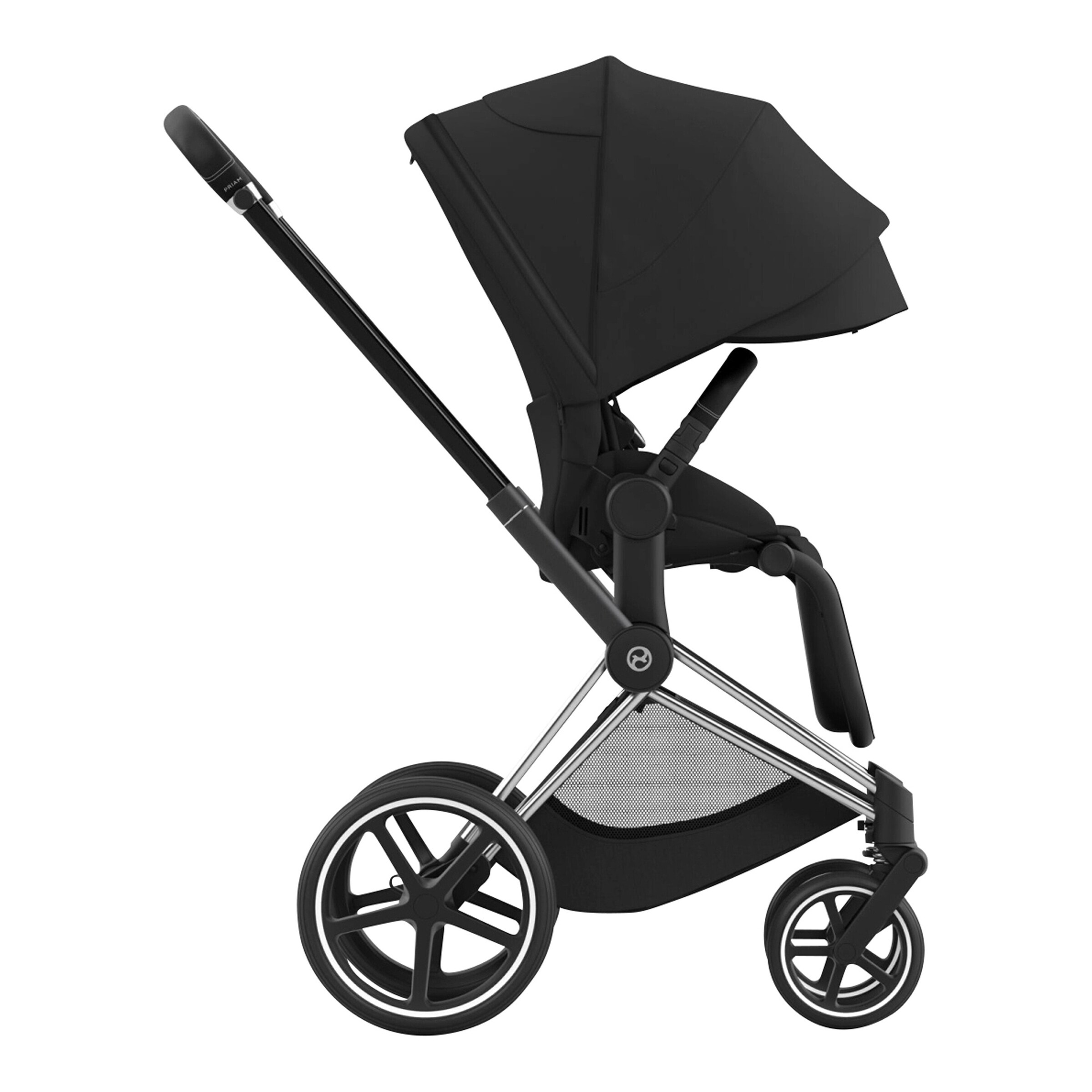 Cybex - PLATINUM Kombikinderwagen PRIAM Comfort Bundle chrome black / sepia black