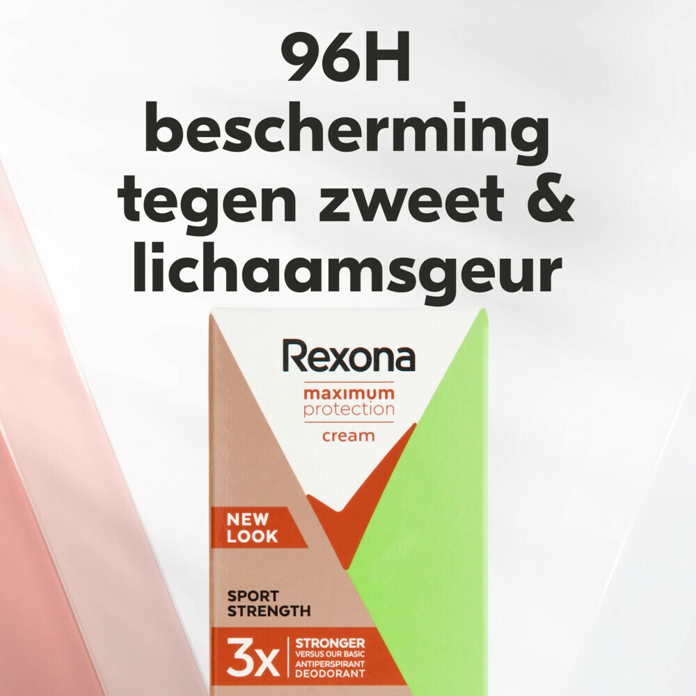 Rexona Deodorant Stick Cream Maximum Protection Sport Strength45 ml