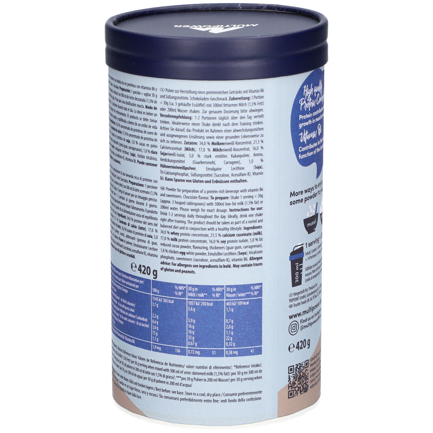 Multipower Creamy Protein Schokolade