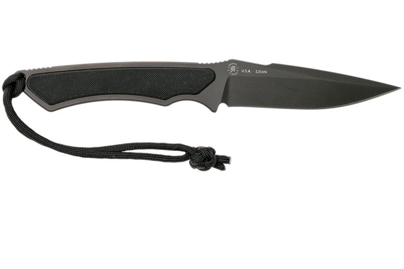 Spartan Blades Phrike, Black/Black, Black kydex SB17BKBKKYBK