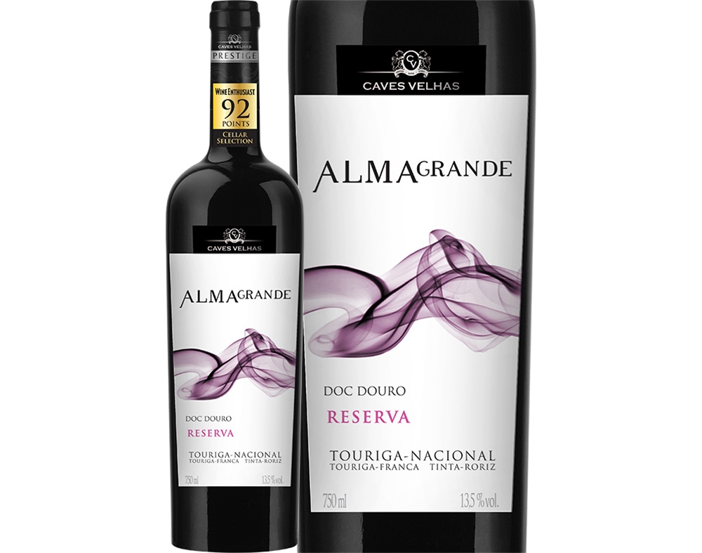 VINHO TINTO ALMAGRANDE RESERVA DOURO 0.75L