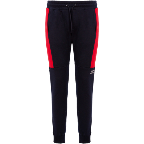 Jack & Jones - 12219927 JPST WILL JJDAN BLOCKING SWEATPANT VG TRUE RED Rojo