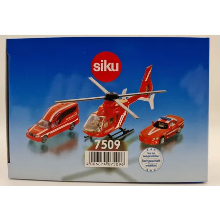 SIKU 7509 Feuerwehr Set 1:55