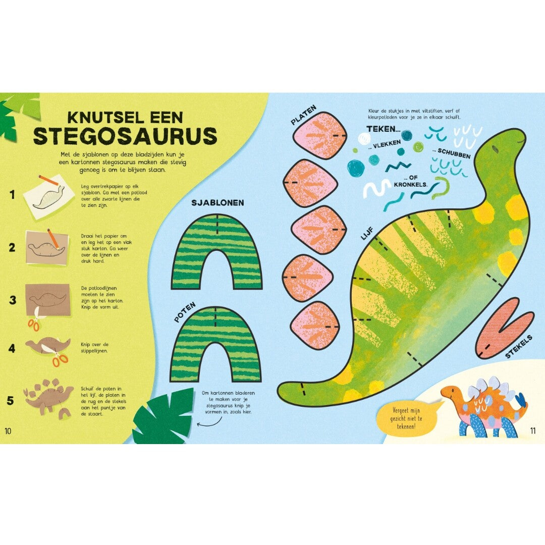 Uitgeverij usborne knutsel met kartonnen doos