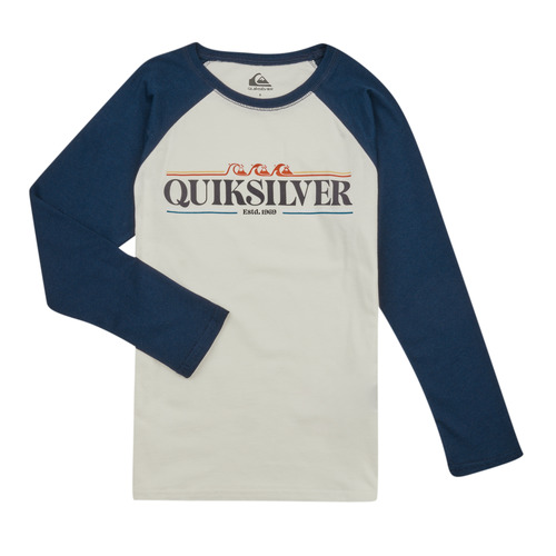 Quiksilver - RAGLAN LS - Blanc