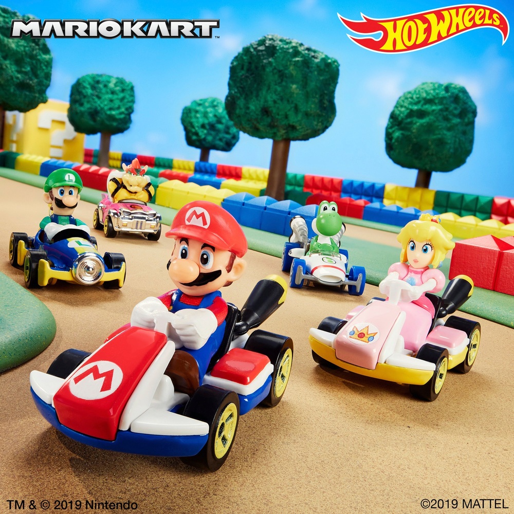 Hot Wheels Mario Kart Diecast-Sortiment