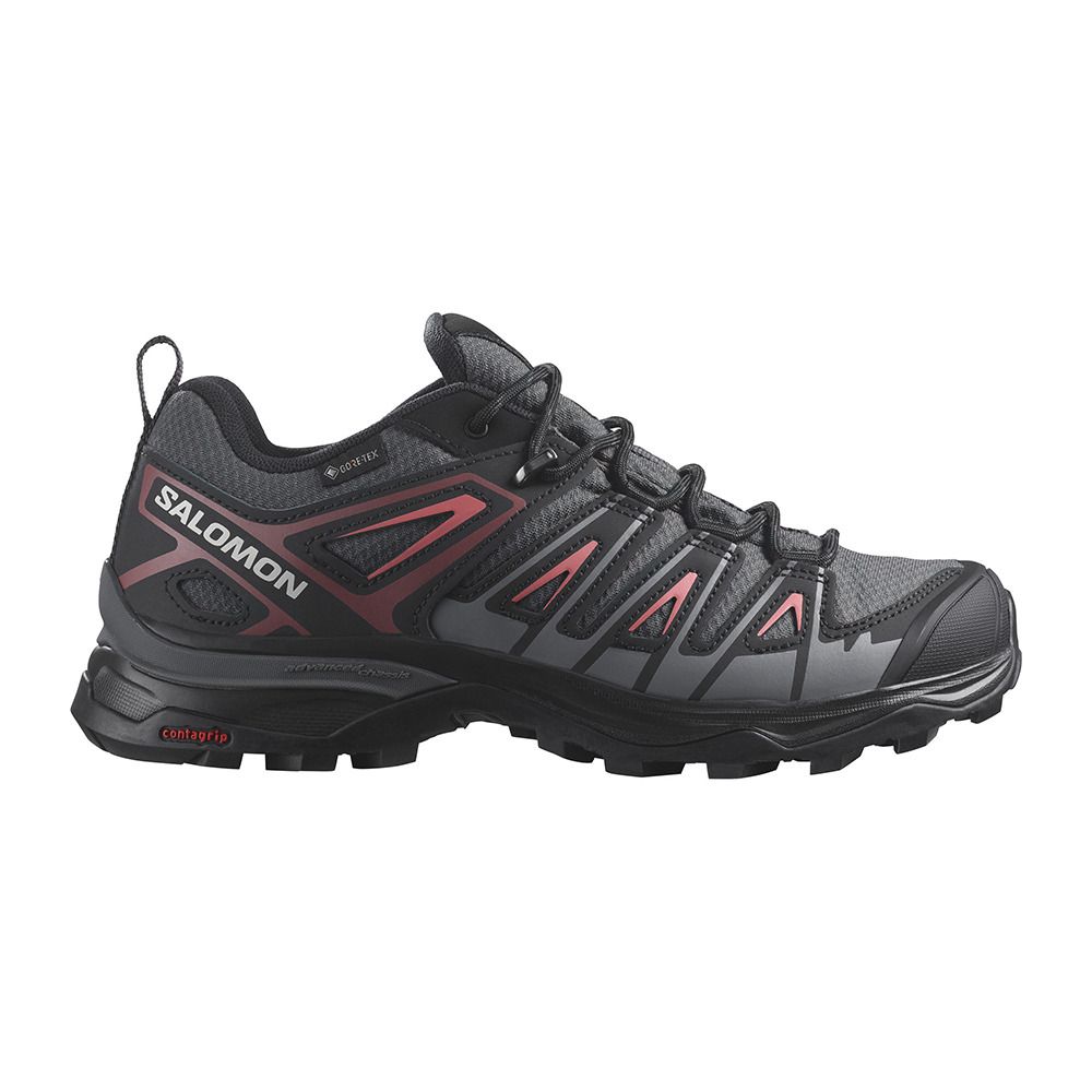 Salomon X ULTRA PIONEER GTX - Chaussures randonné Femme magnet/black/tea rose