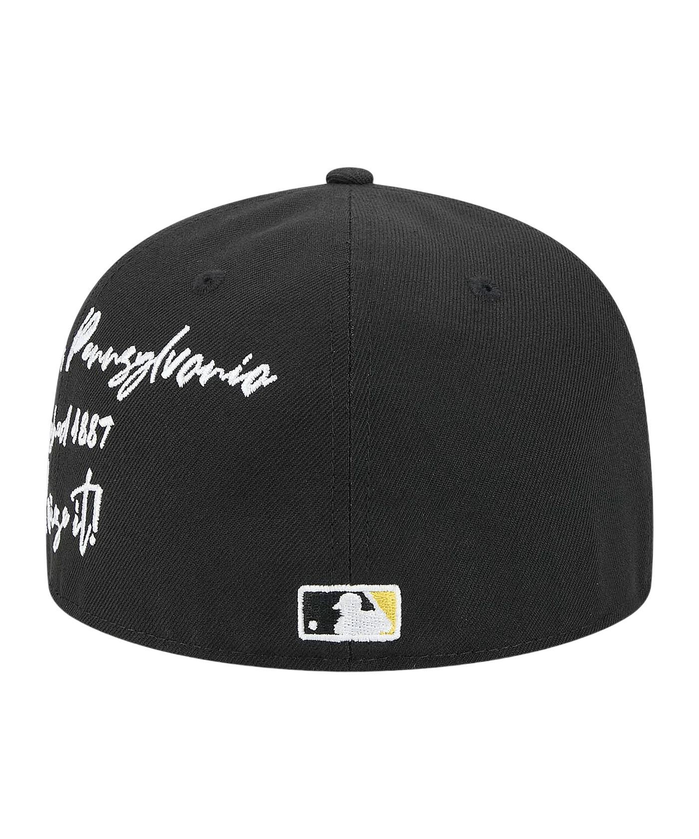 New Era MLB Pittsburgh Pirates Team Verbiage 59Fifty Cap Schwarz