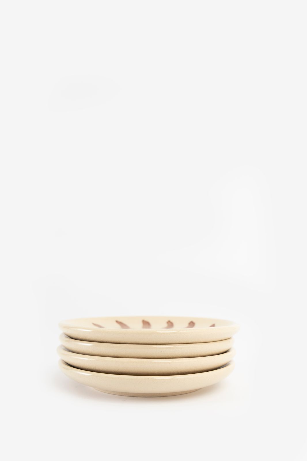 Beige dessertborden cheaky heart
