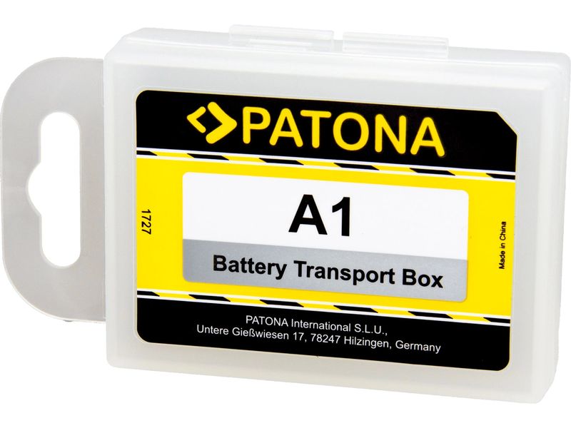 Patona Akku-Box für Nikon EN- EL14, EN-EL20 und EN-EL24-2 Akku-Aufbewahrungsbox