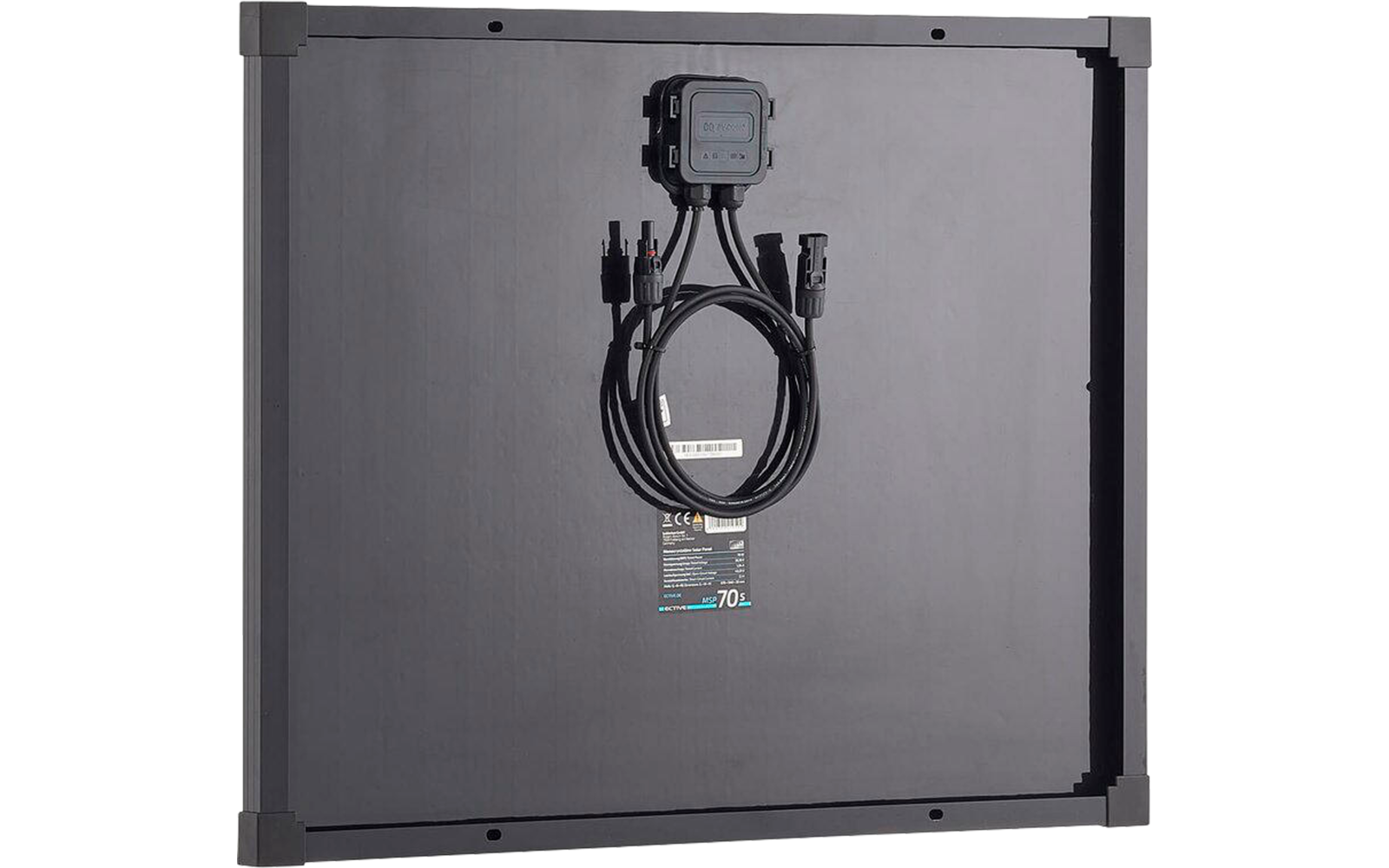 Ective MSP 70s Black Monokristallines Solarmodul