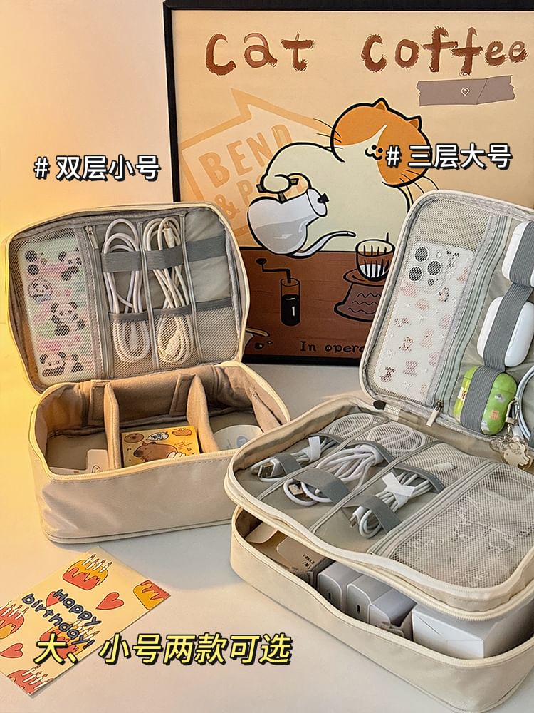 Candy Lemon - Effen imitatieleren accessoiretas organizer / hondenbroche / set (verschillende ontwerpen)