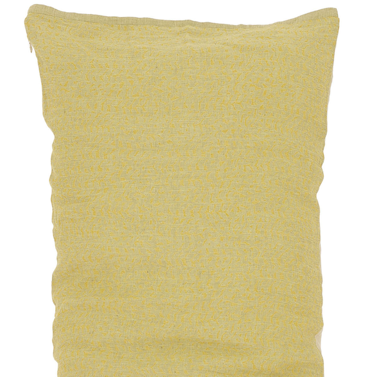 En Fil d'Indienne Housse de coussin Lierre tabac - 50x100 cm