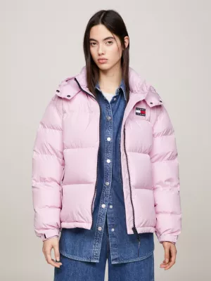 Jaqueta puffer Alaska com capuz