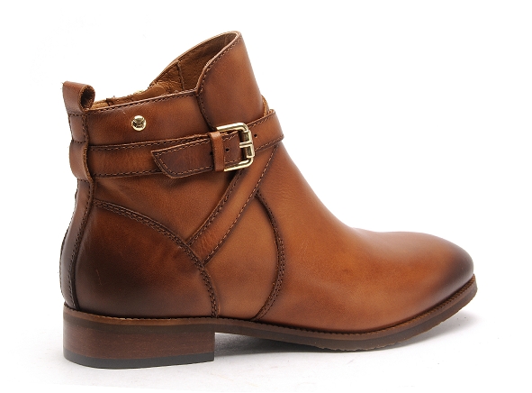 Pikolinos boots bottine plates femme royal w4d8614 marron