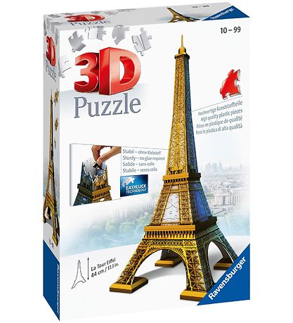 Ravensburger 3D Puslespil - 216 Brikker - Eiffelt?rn