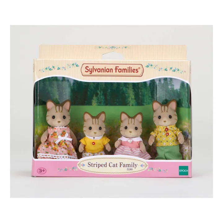 Sylvanian Families Famille Chat tigré