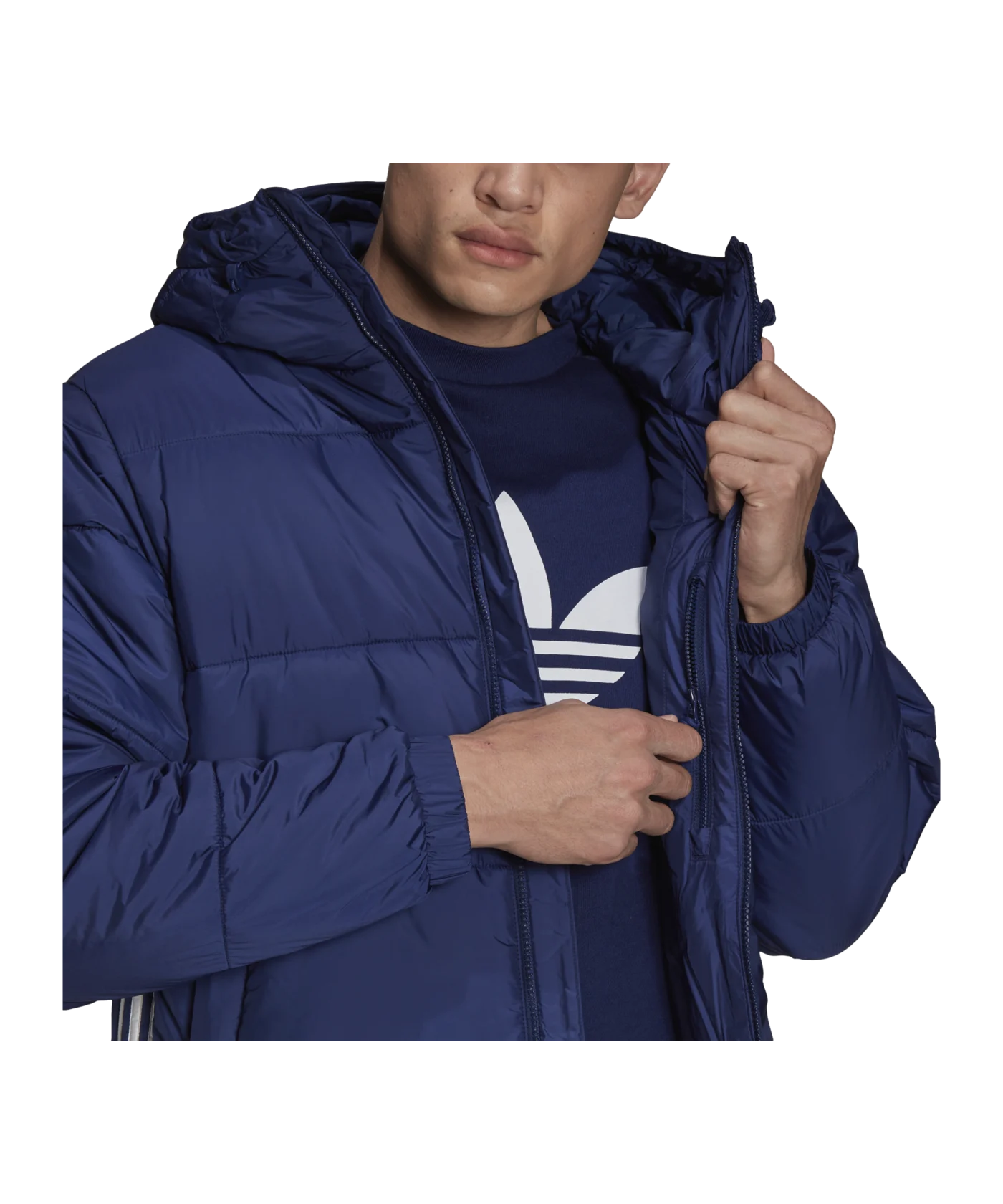 adidas Originals Padded Puffer Jacke Blau