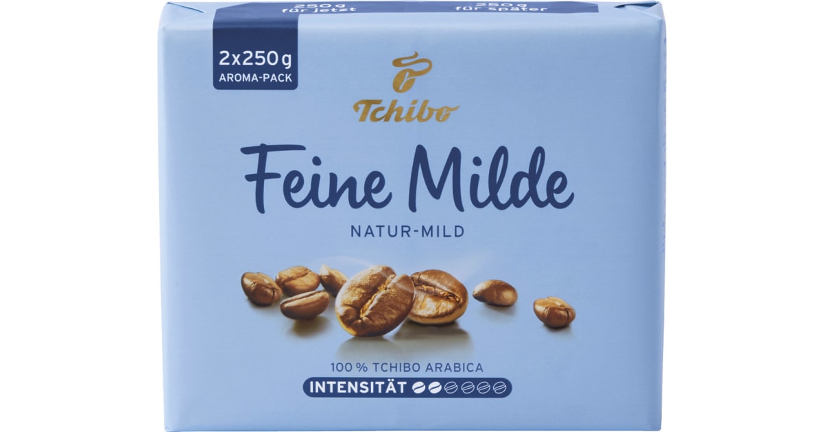 TCHIBO Feine Milde Natur 2x 250 gr