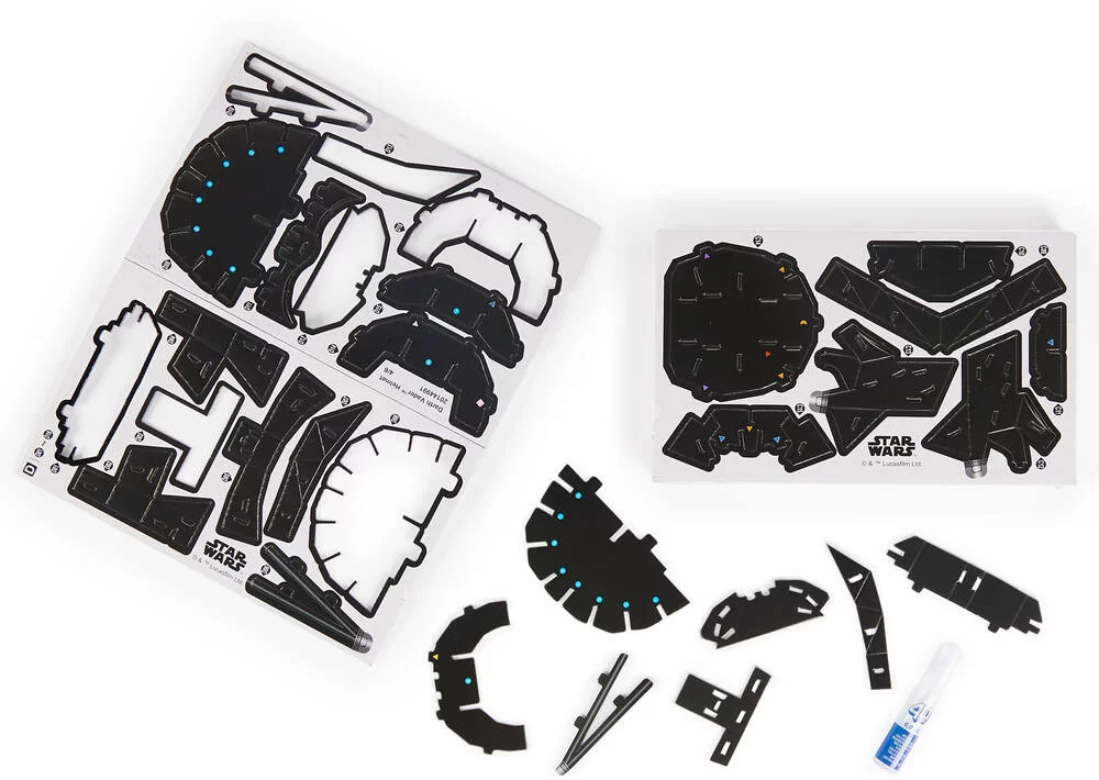 STAR WARS - 4D BUILD  - CASQUE DARK VADOR 83 PIECES