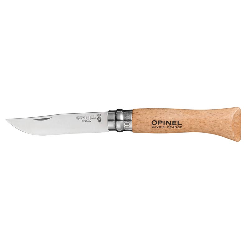 Opinel No. 6 Stainless Steel, foldekniv