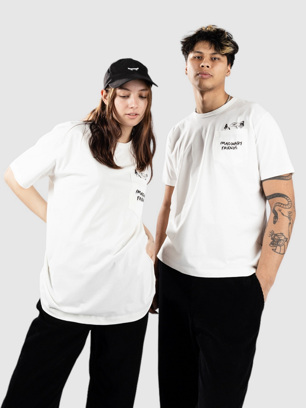 The Dudes Imaginary Friends T-Shirt off/white