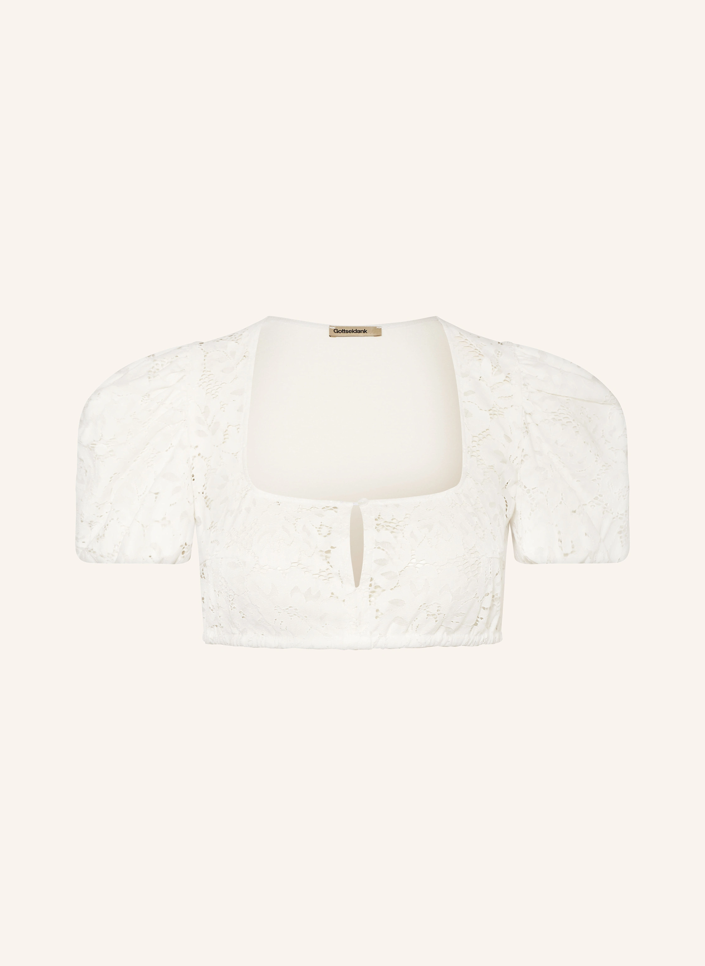 Gottseidank Dirndlbluse IRMA im Materialmix