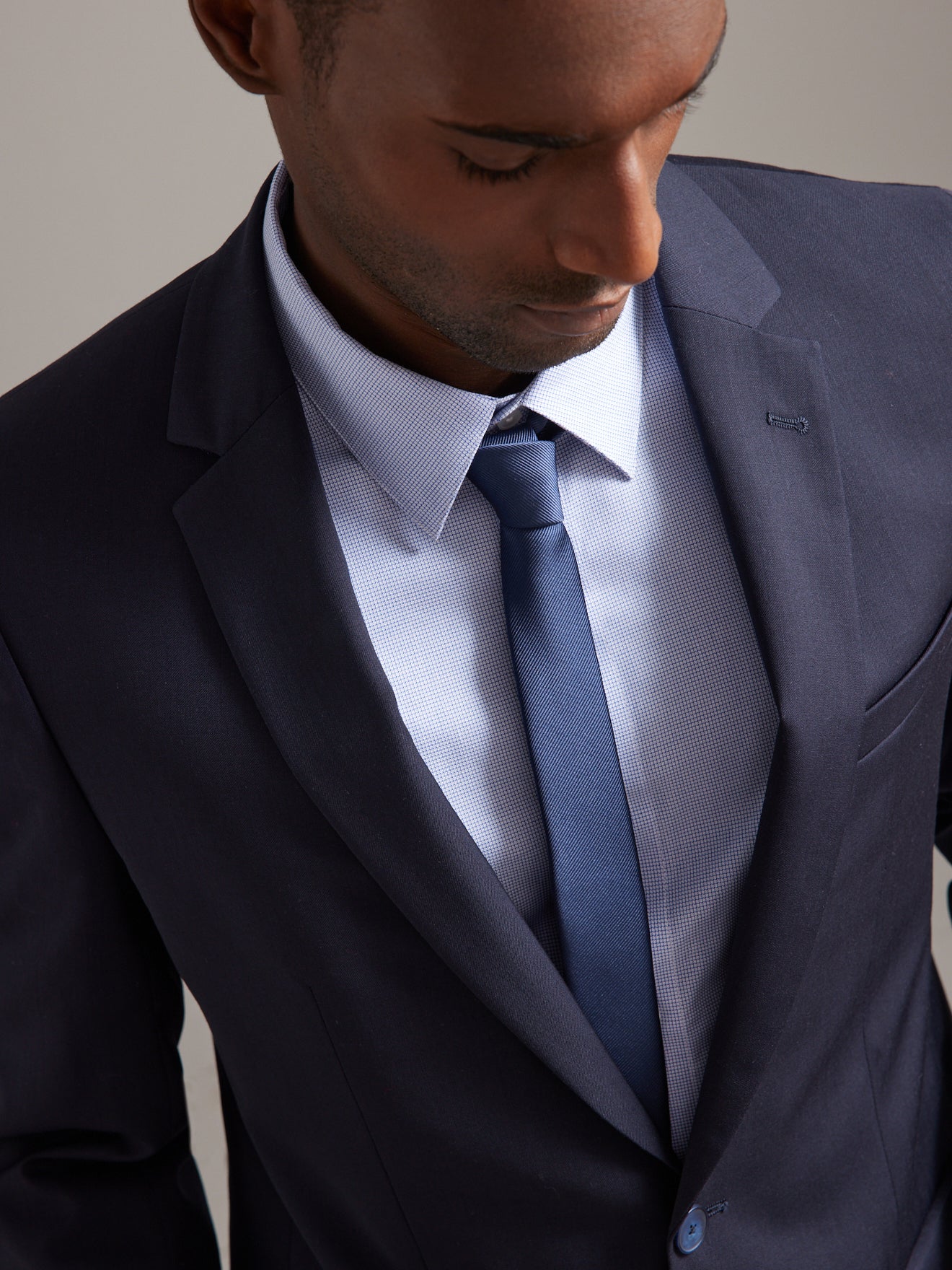 Chemise micro-motifs regular fit homme non iron