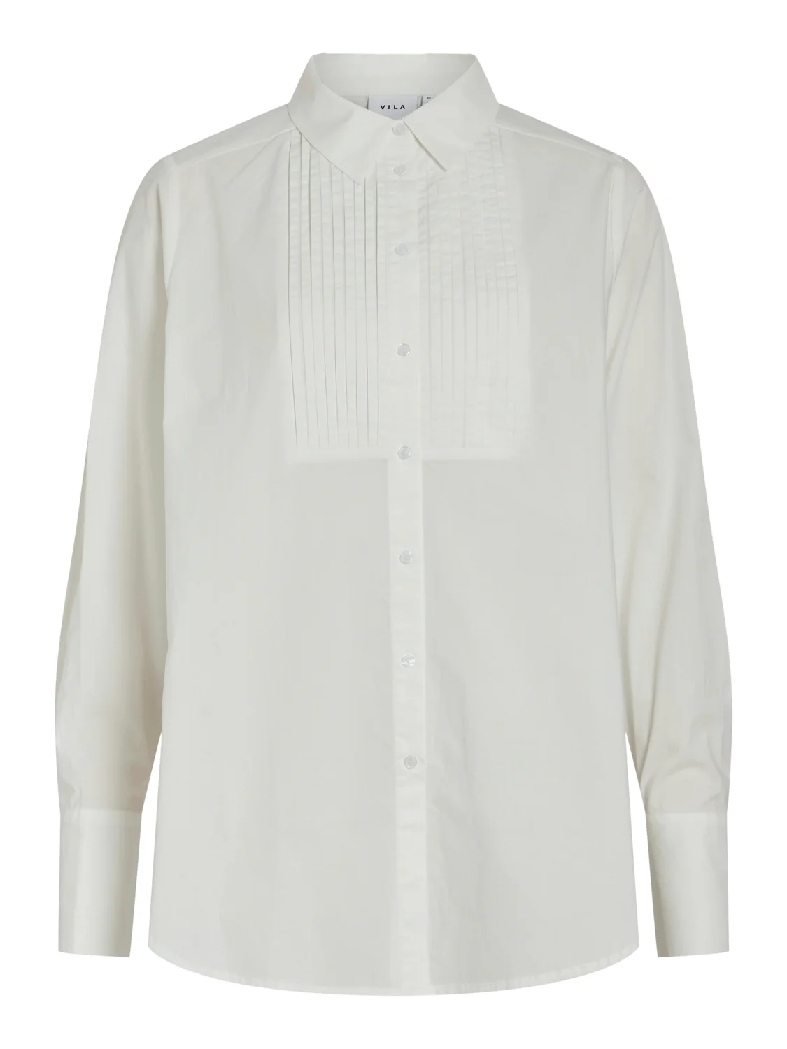 Vila  Vipalma Loose skjorte - Bright White