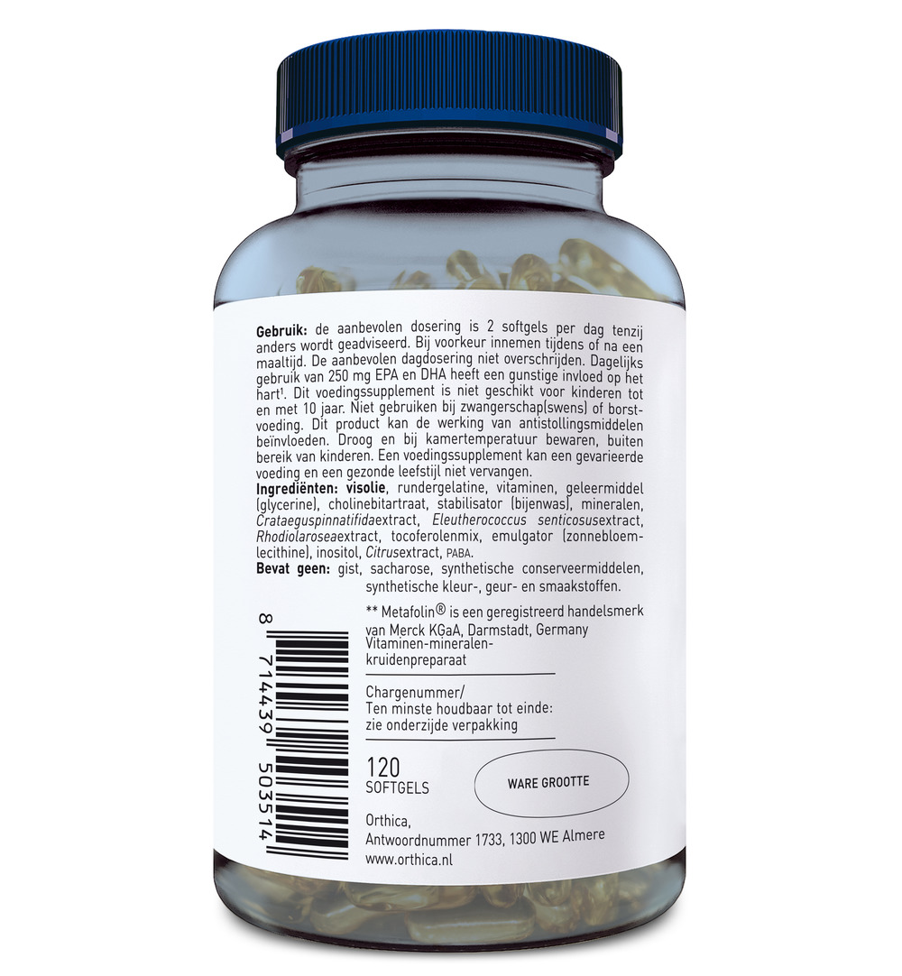 Orthica Multi 50+ (120 Softgels)
