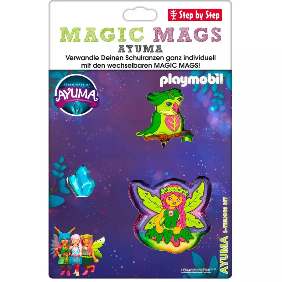 Step by Zubehör Magic Mags Playmobil - Magneten Adventures of Ayuma Leavi