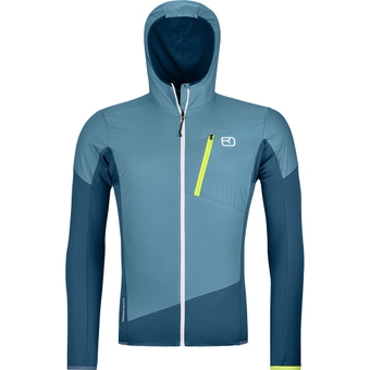 Ortovox Ladiz Hybrid Fleecejacke Petrol Blue Herren