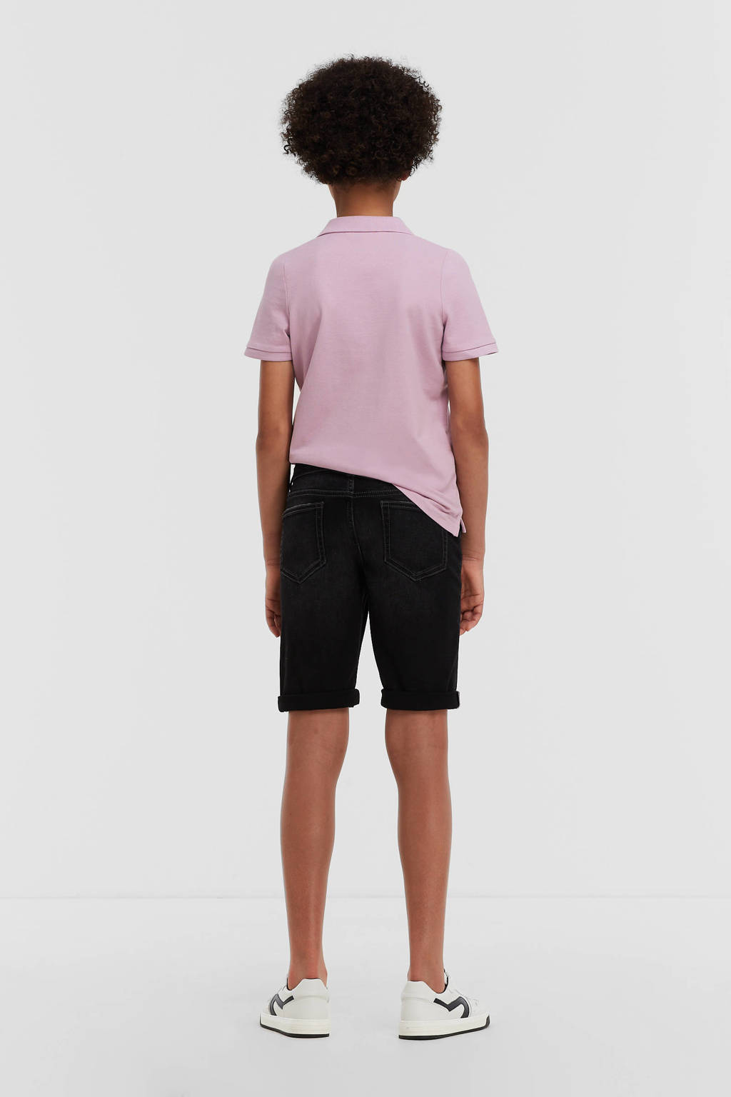 anytime denim short zwart