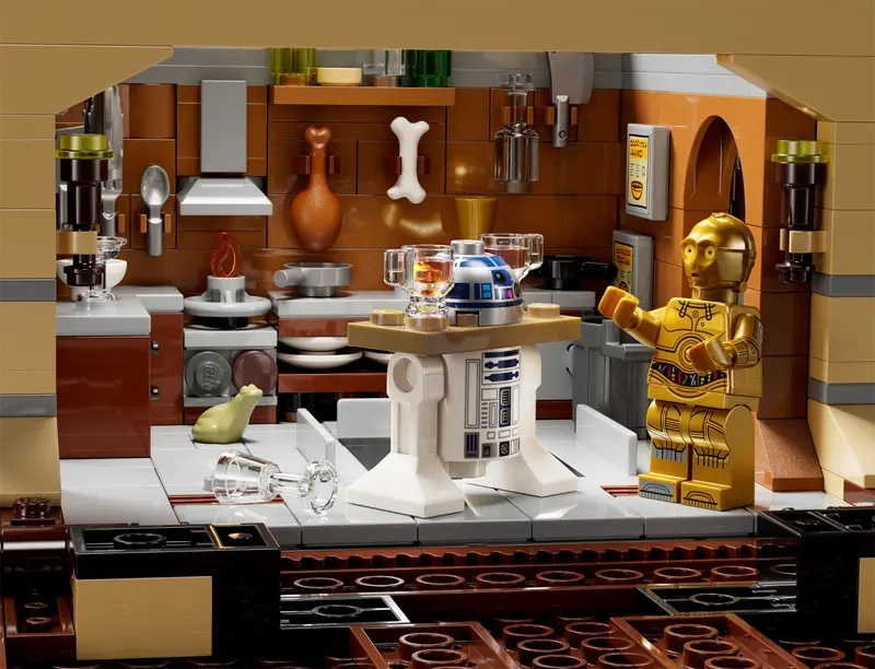 (3943-tlg. Set) Star Wars Klemmbausteine Spielzeug Schiff Modell Bausatz (75397) Lizenziert - Jabbas Segelbarke
