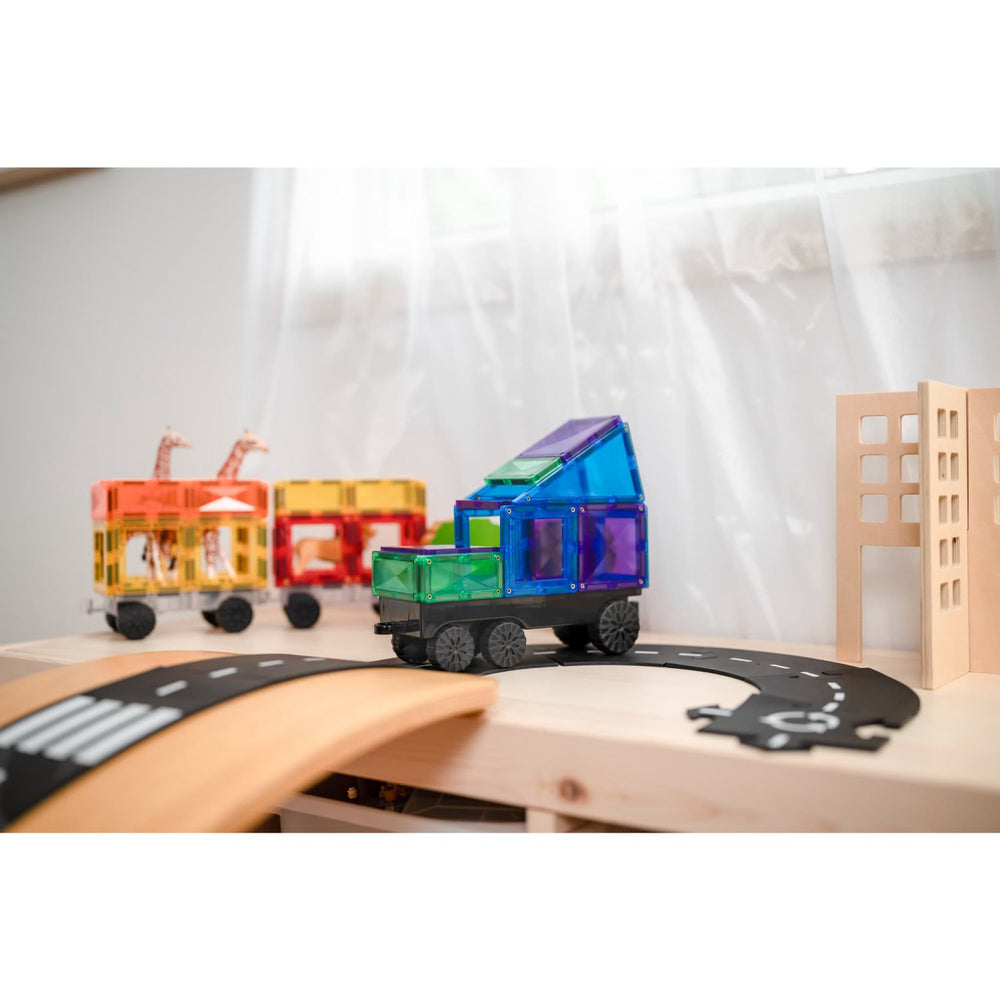 Køb Connetix Rainbow Transport Pak 50 Styks