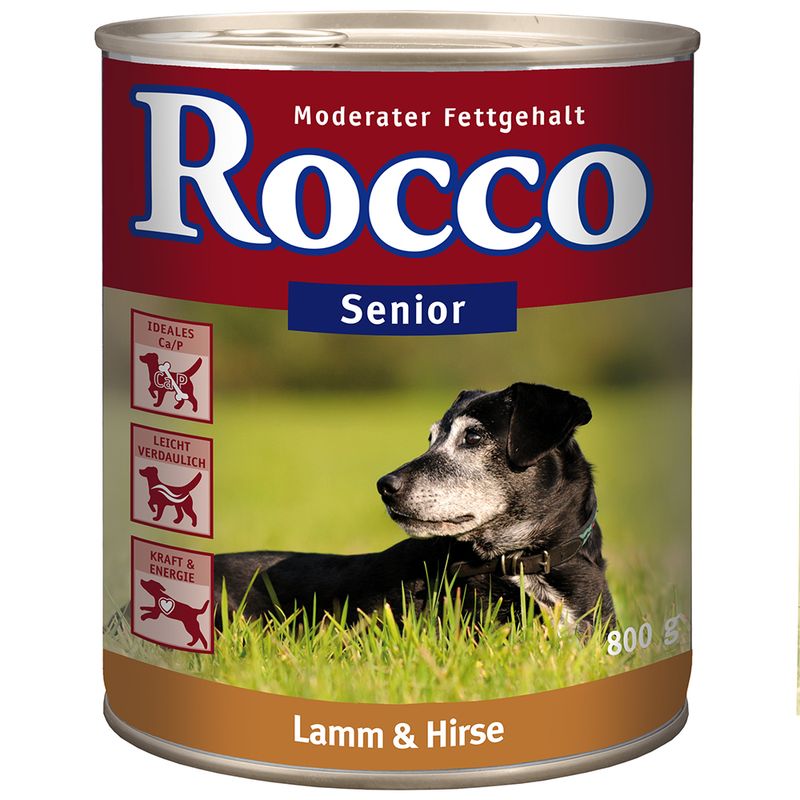 Lot Rocco Senior 24 x 800 g