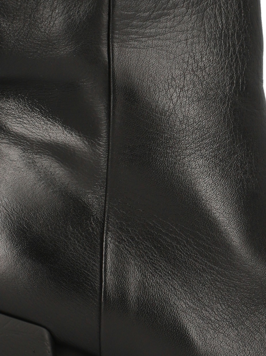 Glattleder Stiefelette